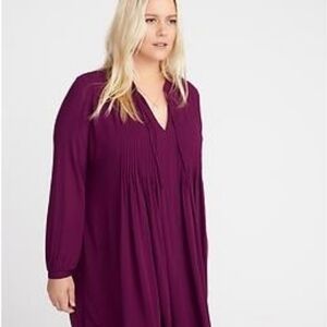 Old Navy Womens Tunic / Dress Burgundy Small